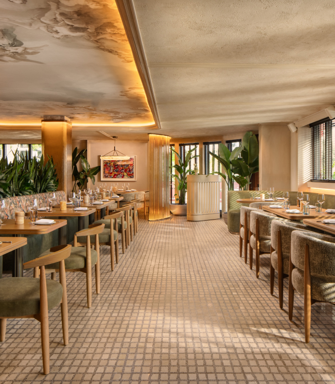 Selection of seasonal Italian dishes served at a'Riva